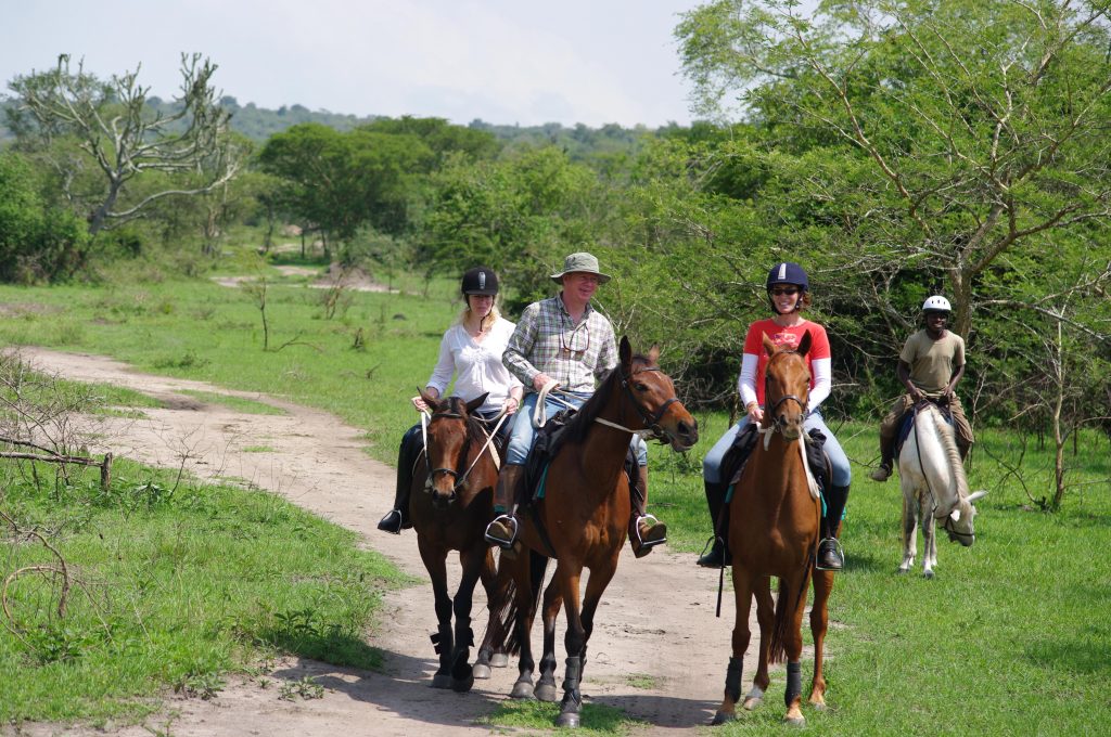 Horse riding