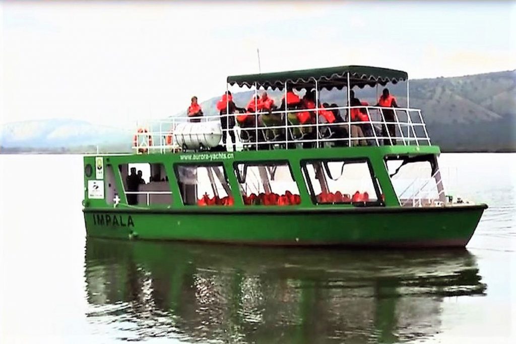 A boat cruise on Lake Mburo in Lake Mburo National Park, Uganda