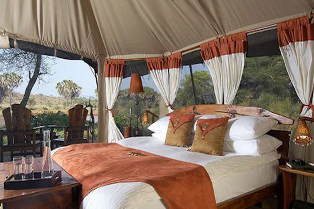 Inside a double-bed cottage at Rwonyo Rest Camp, Lake Mburo National Park